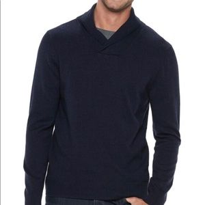 Mens Marc Anthony XL Slim-Fit Shawl-Collar Sweater